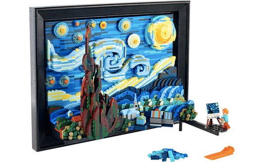 LEGO Ideas Vincent van Gogh - The Starry Night Display Model - Set 21333