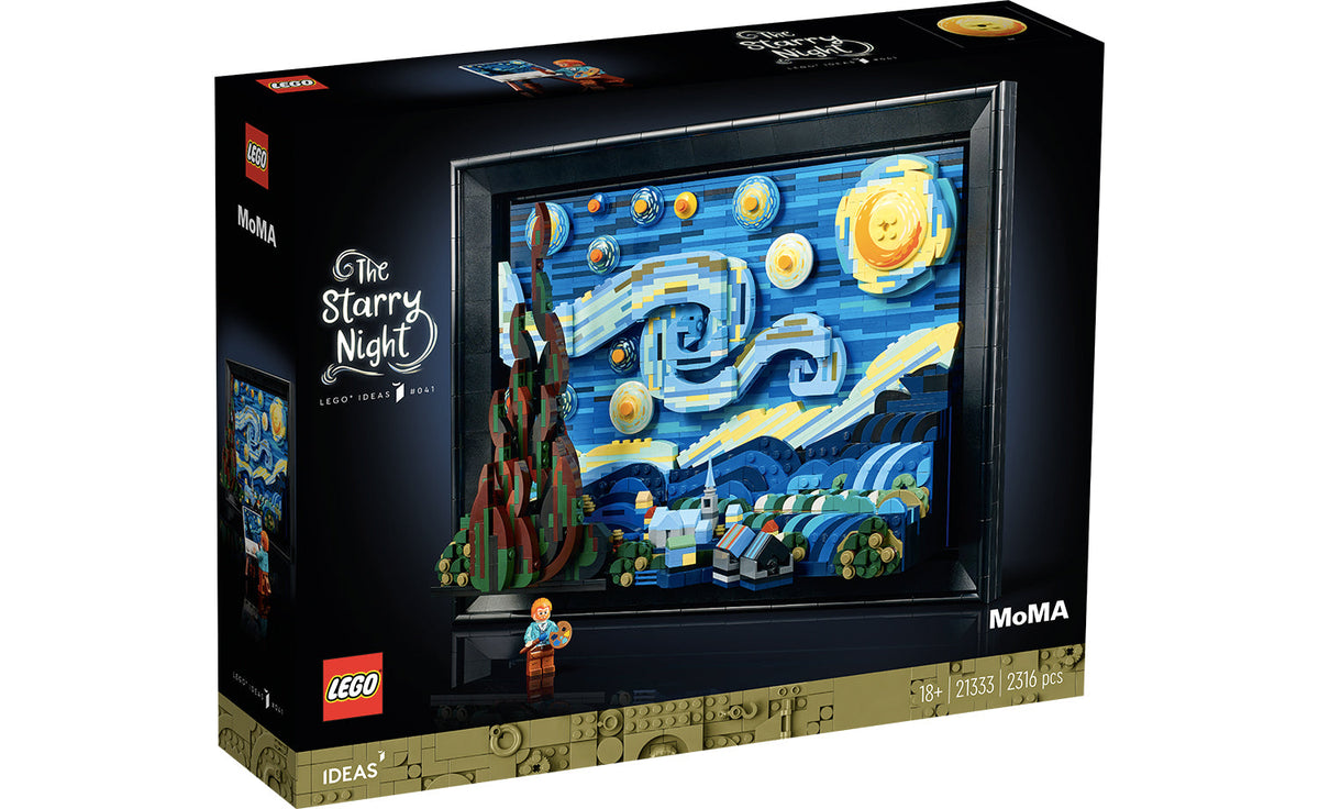 LEGO Ideas Vincent van Gogh - The Starry Night Display Model - Set 21333