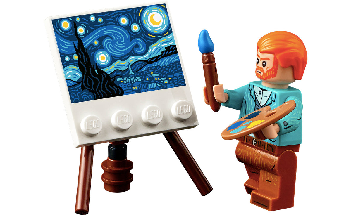 LEGO Ideas Vincent van Gogh - The Starry Night Display Model - Set 21333