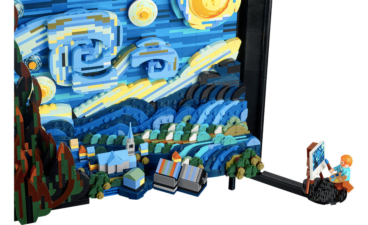 LEGO Ideas Vincent van Gogh - The Starry Night Display Model - Set 21333