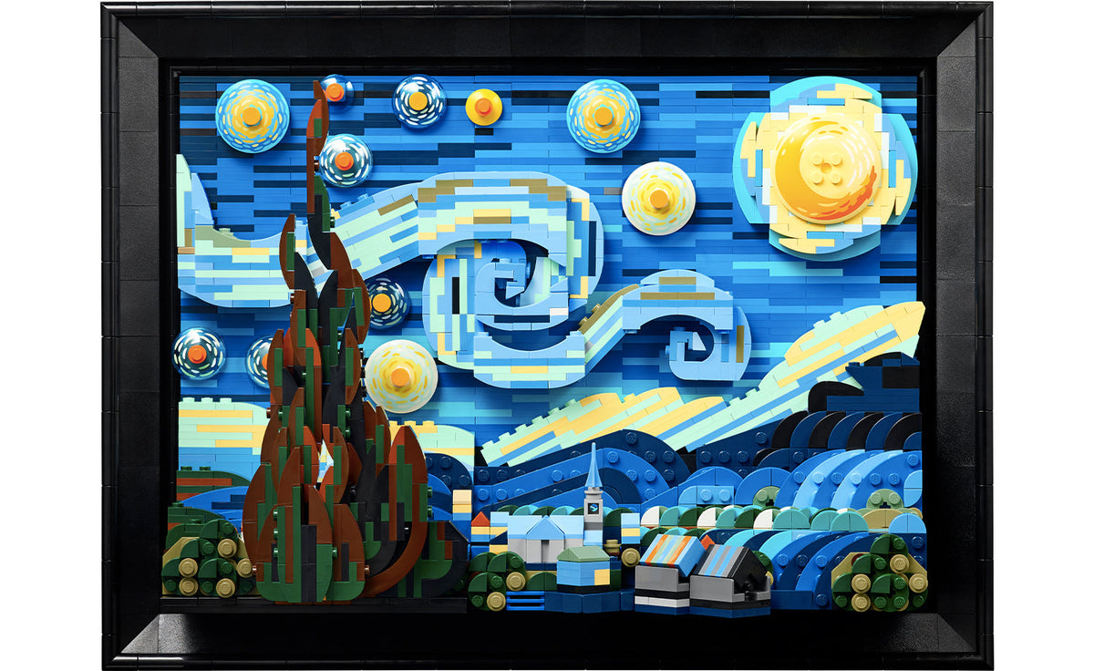 LEGO Ideas Vincent van Gogh - The Starry Night Display Model - Set 21333