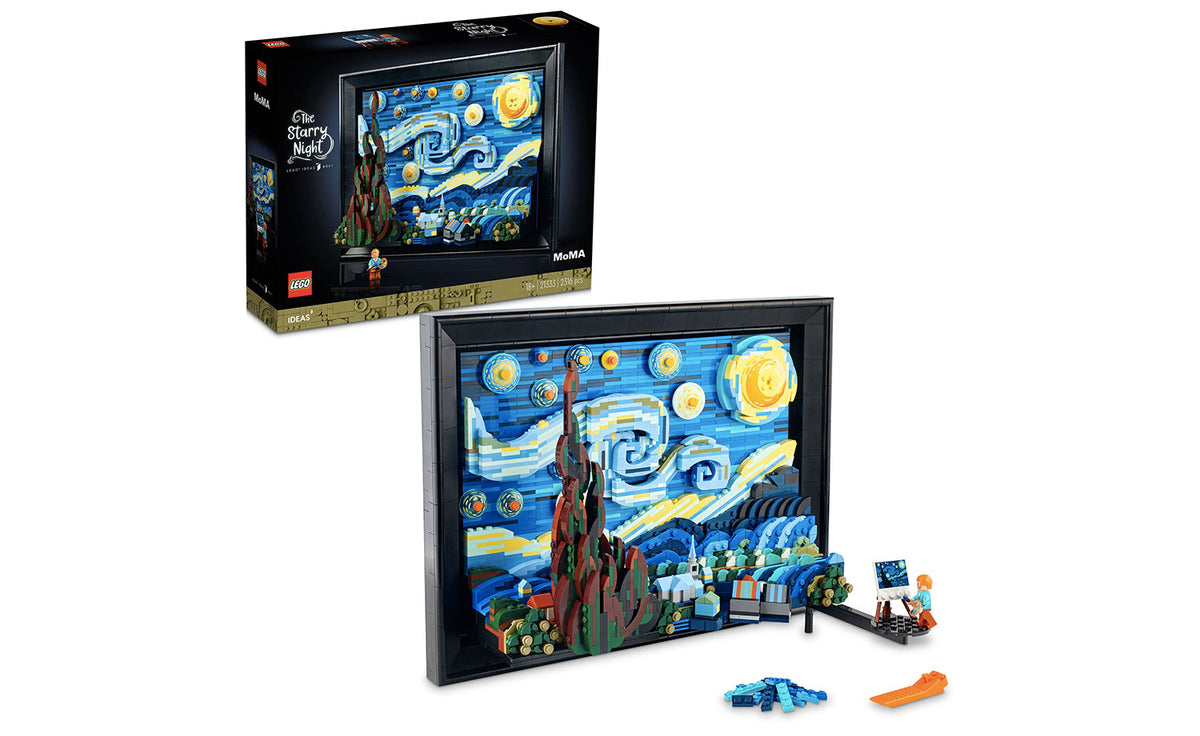 LEGO Ideas Vincent van Gogh - The Starry Night Display Model - Set 21333
