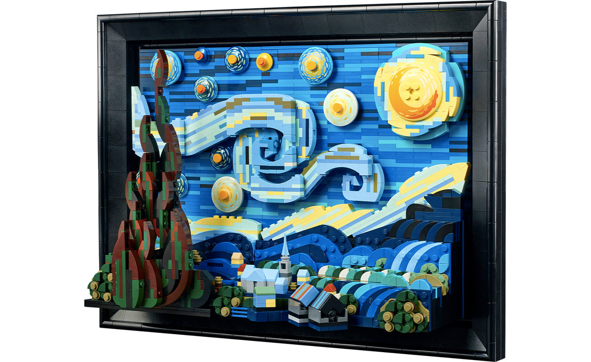 LEGO Ideas Vincent van Gogh - The Starry Night Display Model - Set 21333