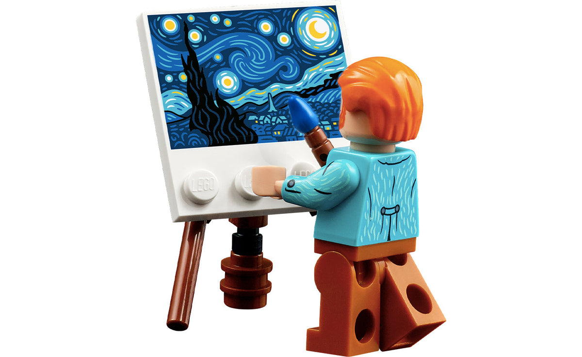 LEGO Ideas Vincent van Gogh - The Starry Night Display Model - Set 21333