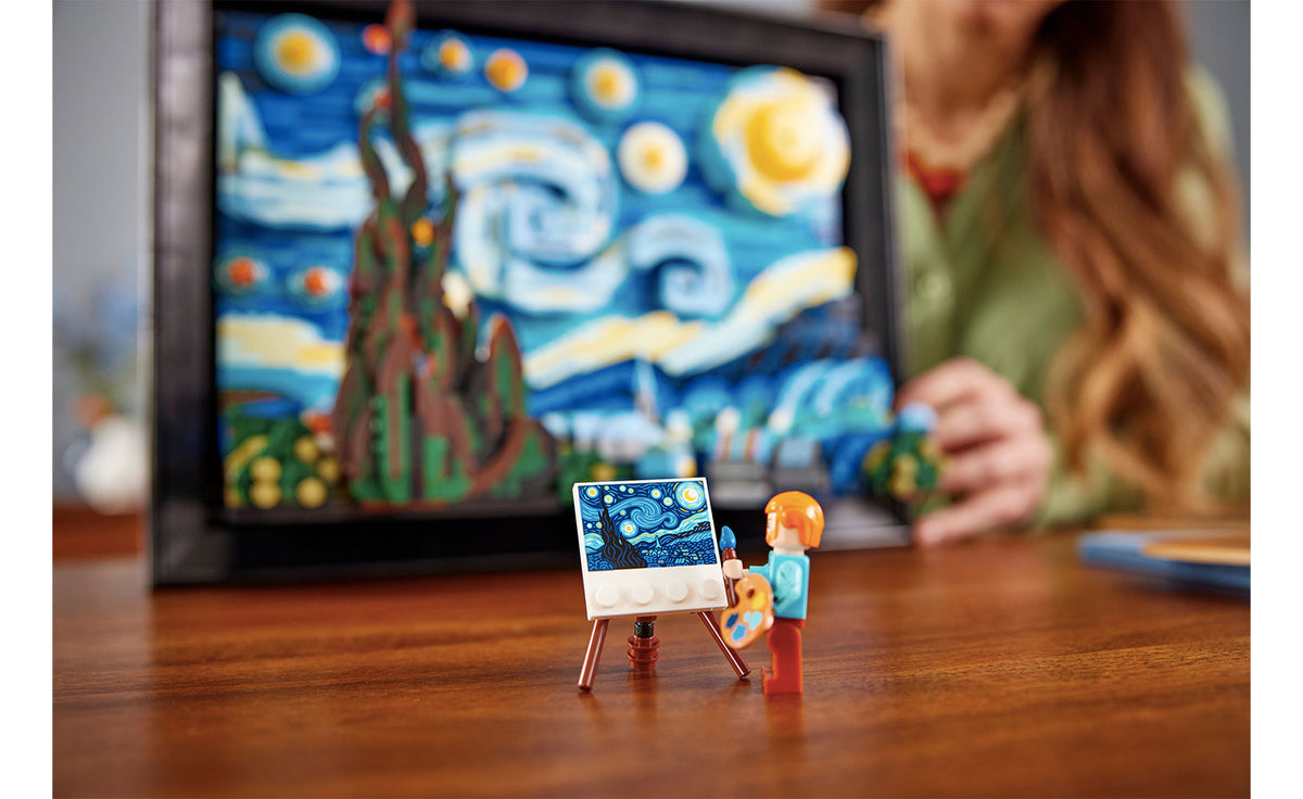 LEGO Ideas Vincent van Gogh - The Starry Night Display Model - Set 21333