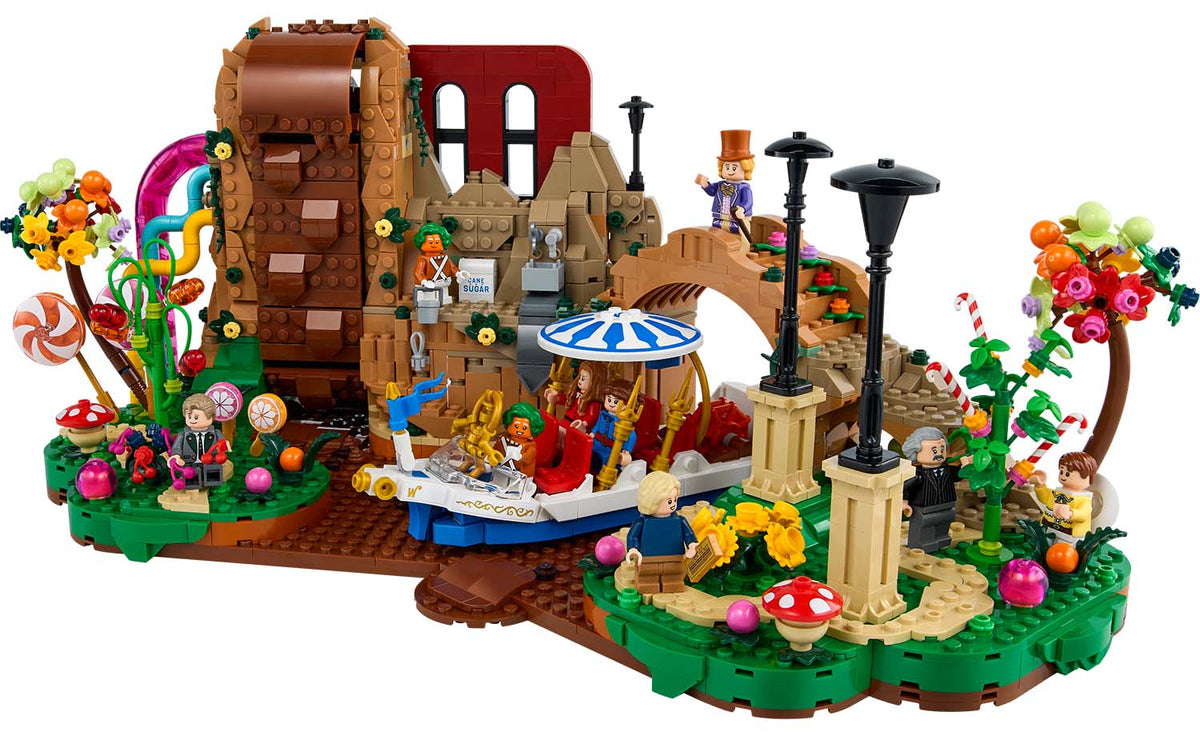 LEGO Ideas Willy Wonka & the Chocolate Factory Building Set - 21360