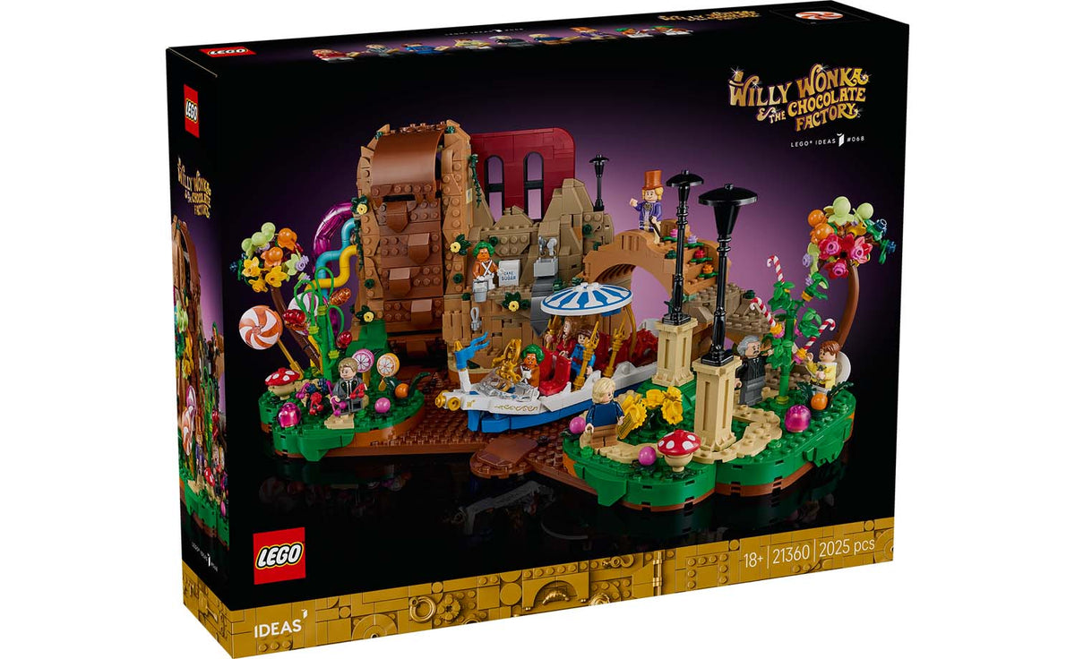 LEGO Ideas Willy Wonka & the Chocolate Factory Building Set - 21360