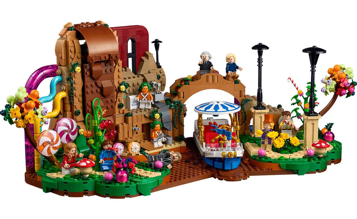 LEGO Ideas Willy Wonka & the Chocolate Factory Building Set - 21360