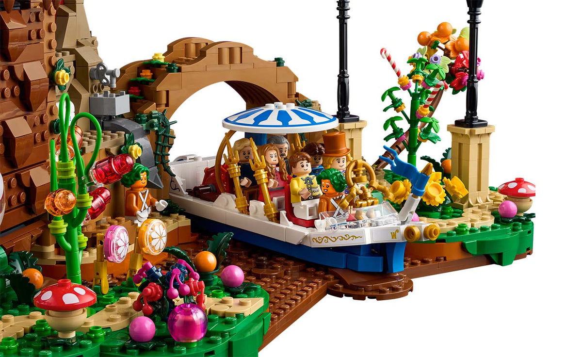 LEGO Ideas Willy Wonka & the Chocolate Factory Building Set - 21360