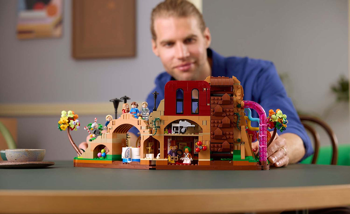 LEGO Ideas Willy Wonka & the Chocolate Factory Building Set - 21360