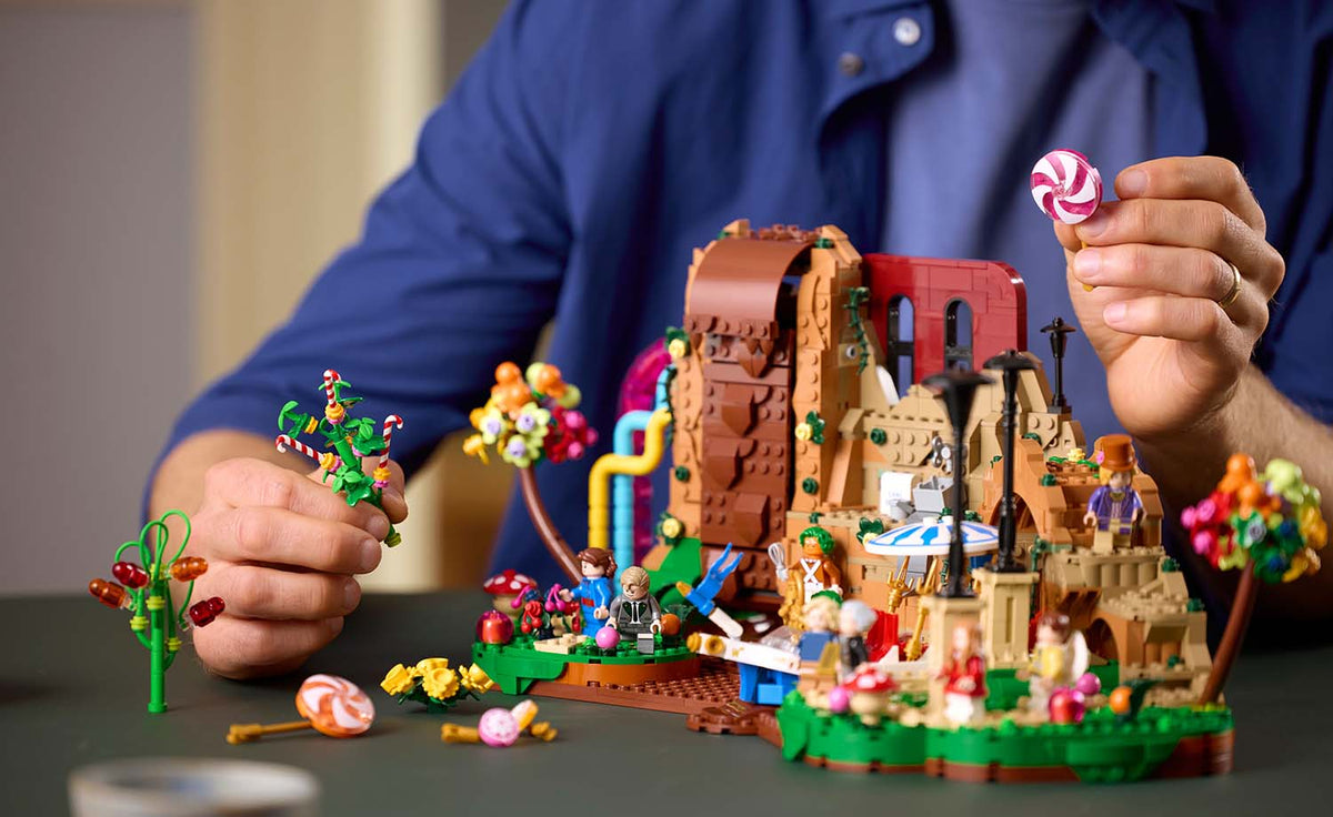 LEGO Ideas Willy Wonka & the Chocolate Factory Building Set - 21360