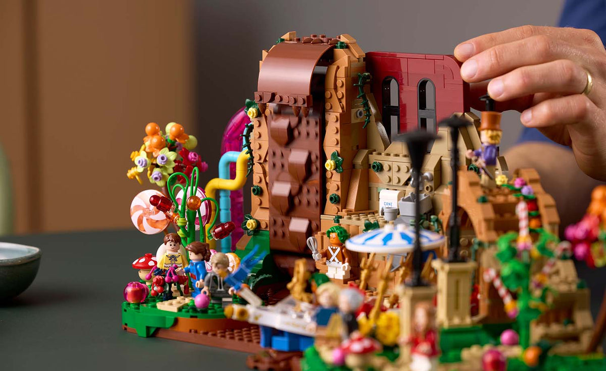 LEGO Ideas Willy Wonka & the Chocolate Factory Building Set - 21360