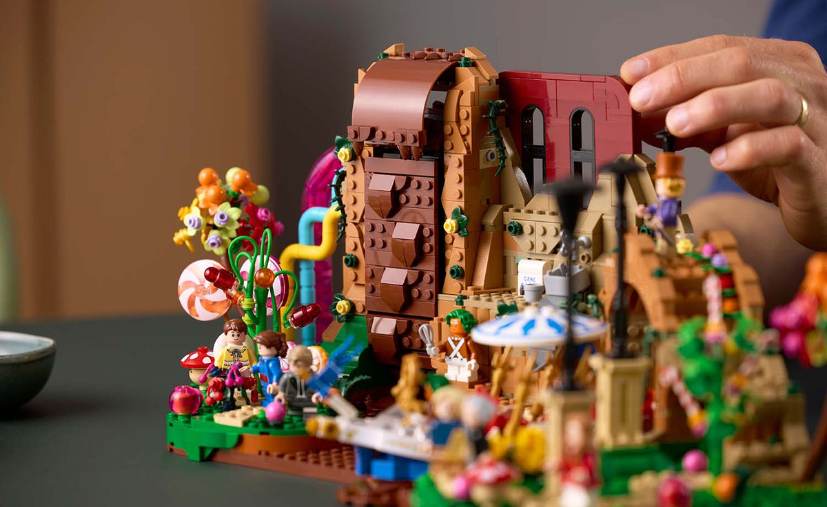 LEGO Ideas Willy Wonka & the Chocolate Factory Building Set - 21360