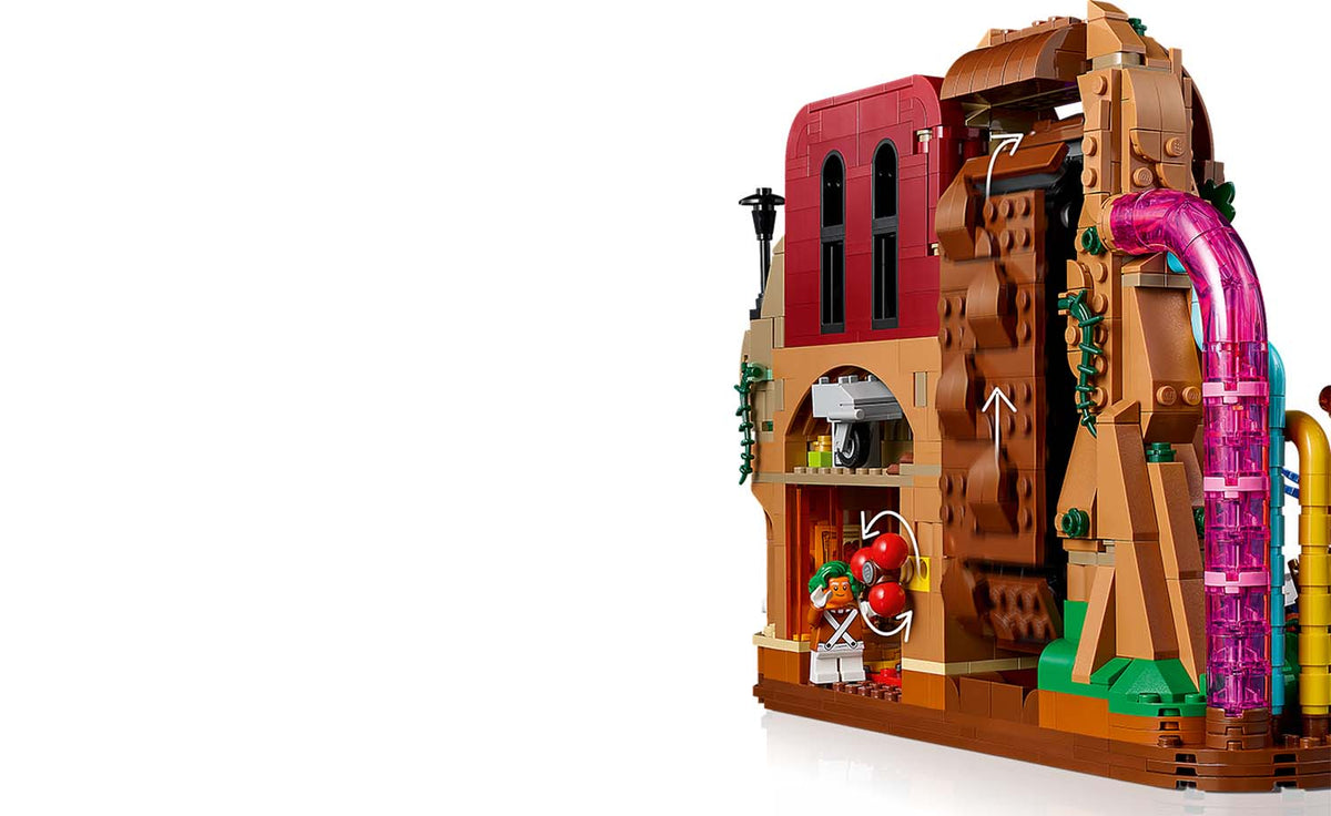 LEGO Ideas Willy Wonka & the Chocolate Factory Building Set - 21360
