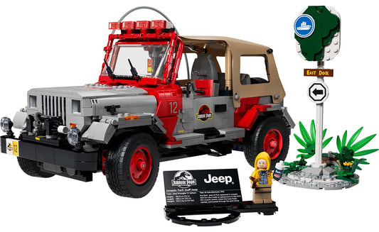 LEGO Jurassic World Jurassic Park Jeep Wrangler Building Set - 77984