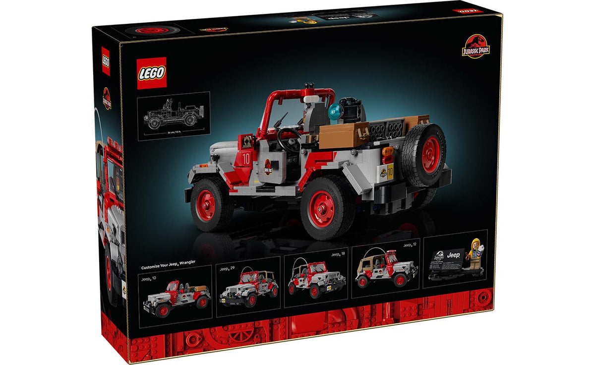 LEGO Jurassic World Jurassic Park Jeep Wrangler Building Set - 77984