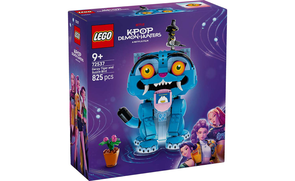 LEGO KPop Demon Hunters Derpy Tiger and Sussie Bird Building Set - 72537