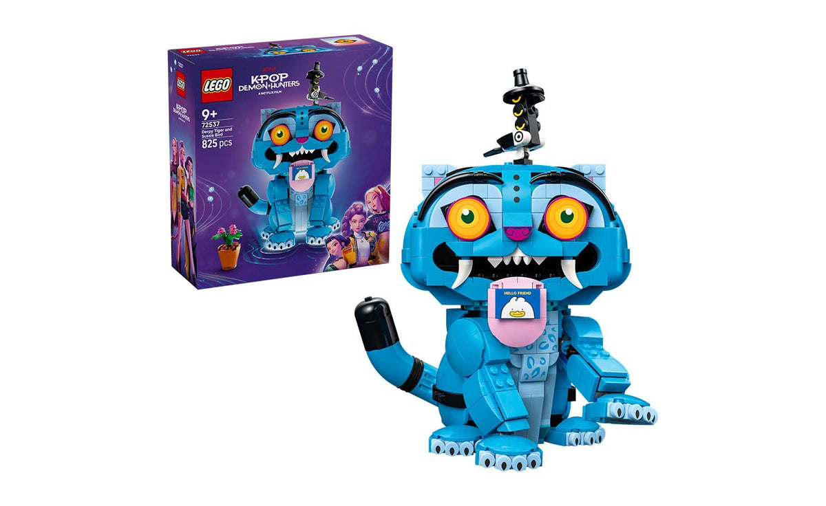 LEGO KPop Demon Hunters Derpy Tiger and Sussie Bird Building Set - 72537