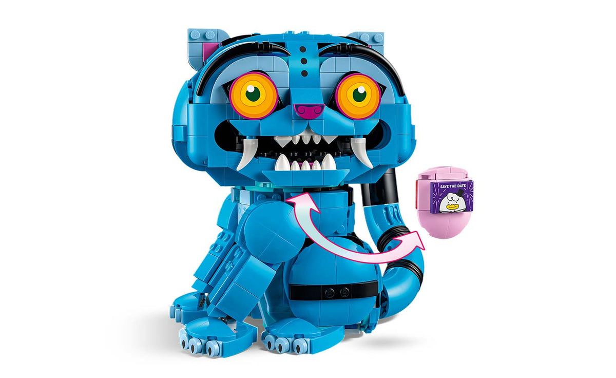 LEGO KPop Demon Hunters Derpy Tiger and Sussie Bird Building Set - 72537