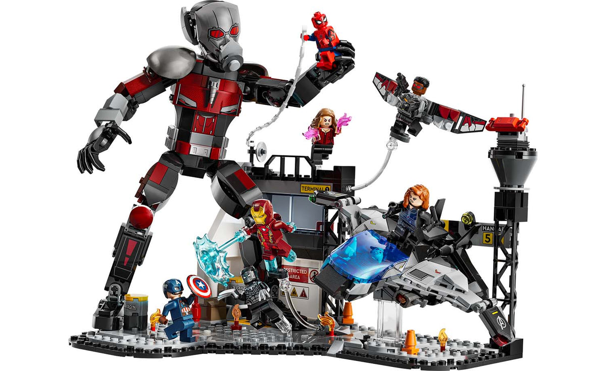 LEGO Marvel Captain America: Civil War Action Battle Building Set - 76314