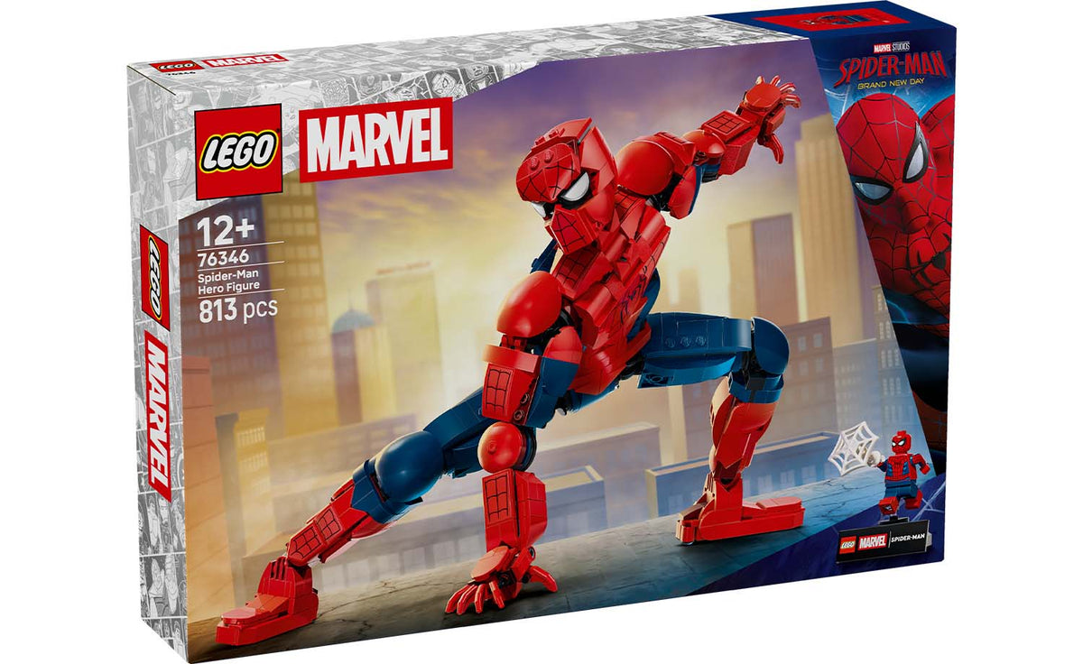 LEGO Marvel Spider-Man Hero Figure Building Set - 76346