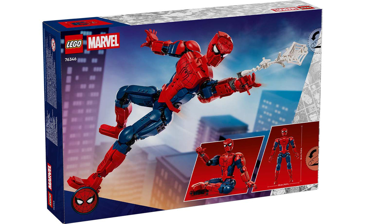 LEGO Marvel Spider-Man Hero Figure Building Set - 76346