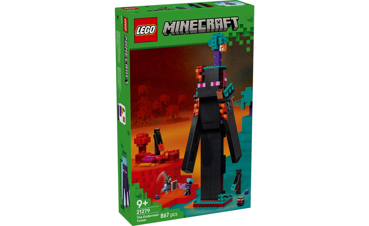 LEGO Minecraft The Enderman Tower Building Set - 21279