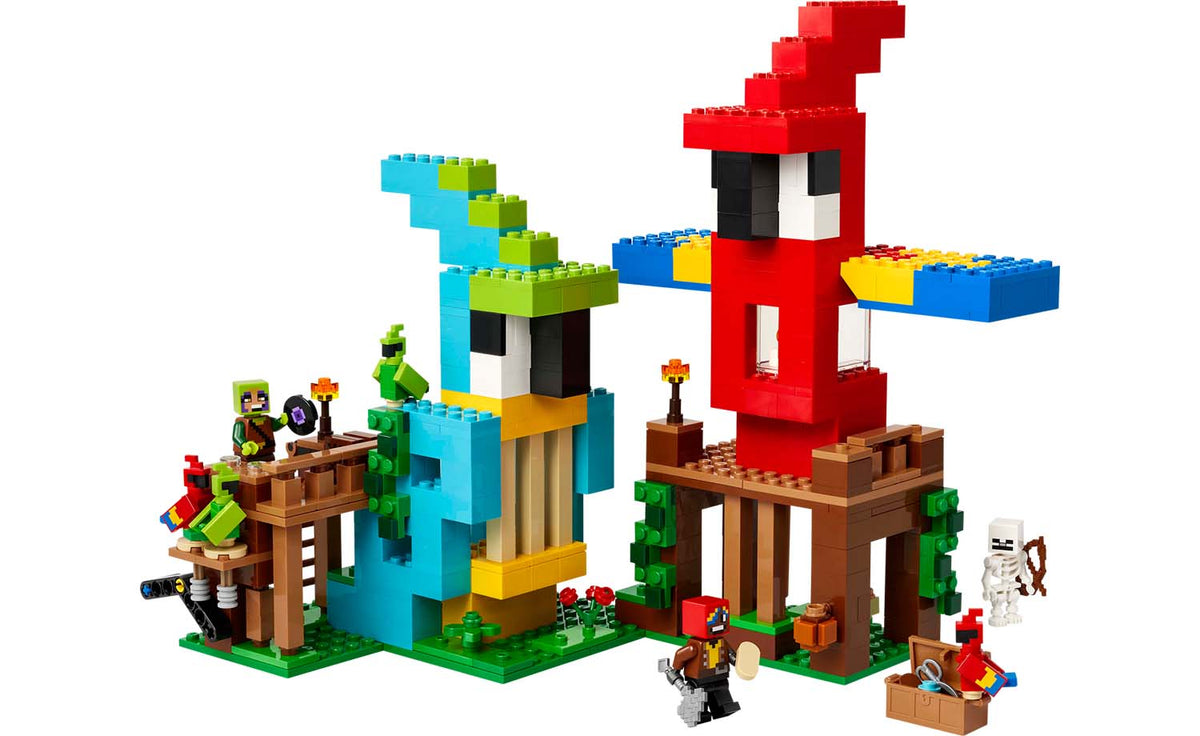LEGO Minecraft The Parrot Houses Building Set - 21282