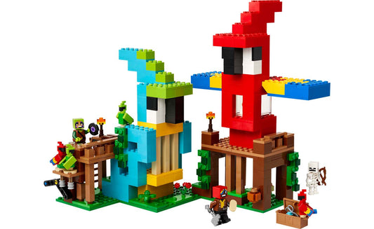 LEGO Minecraft The Parrot Houses Building Set - 21282