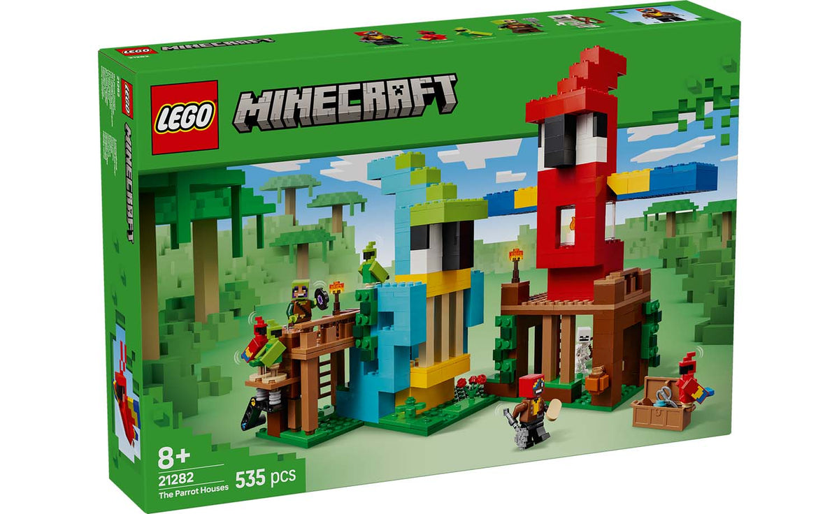 LEGO Minecraft The Parrot Houses Building Set - 21282