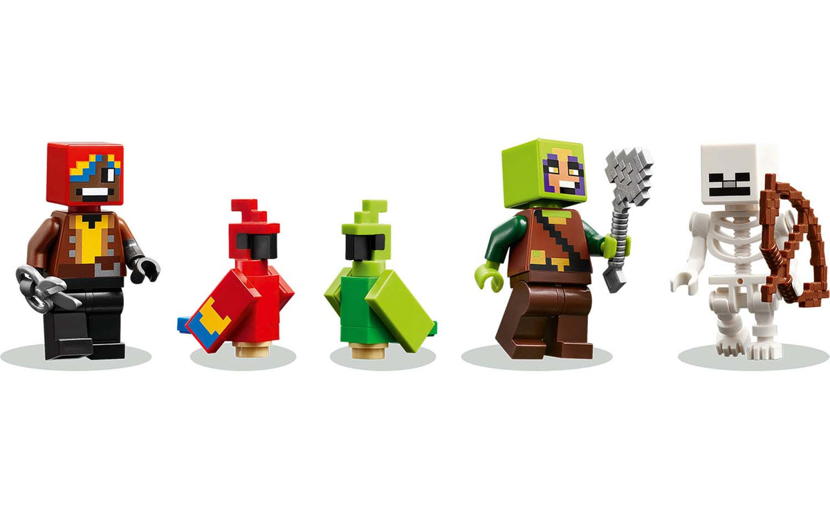 LEGO Minecraft The Parrot Houses Building Set - 21282