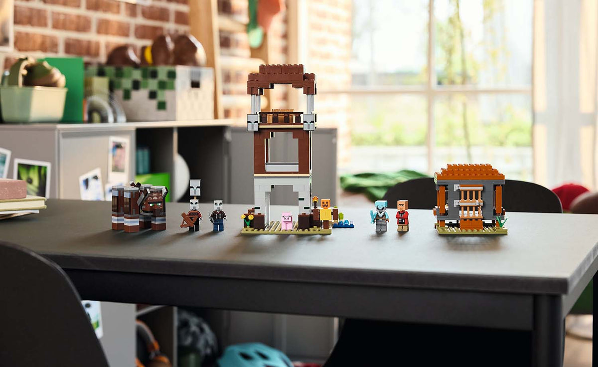LEGO Minecraft The Pillager Outpost and Ravager Building Set - 21278