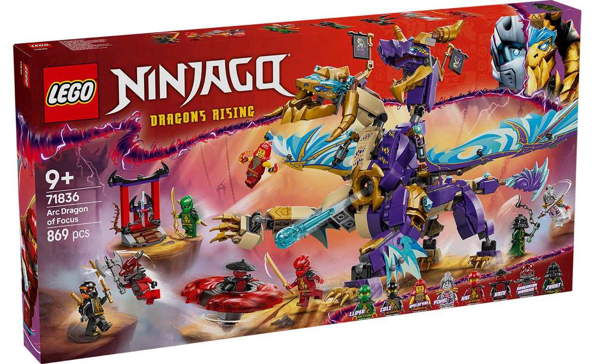 LEGO NINJAGO Arc Dragon of Focus Building Set - 71836