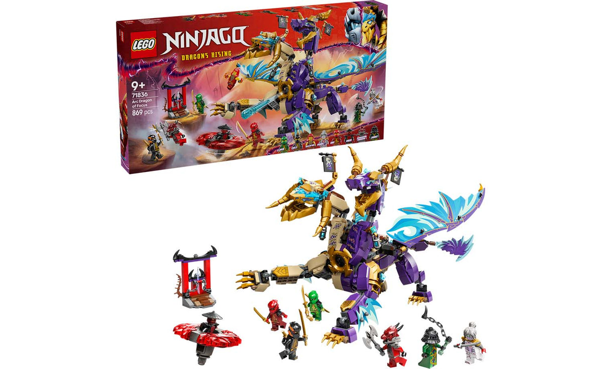 LEGO NINJAGO Arc Dragon of Focus Building Set - 71836