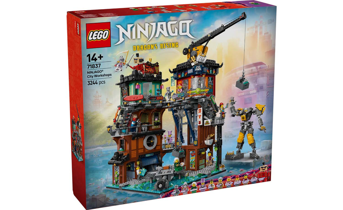 LEGO NINJAGO City Workshops Building Set - 71837
