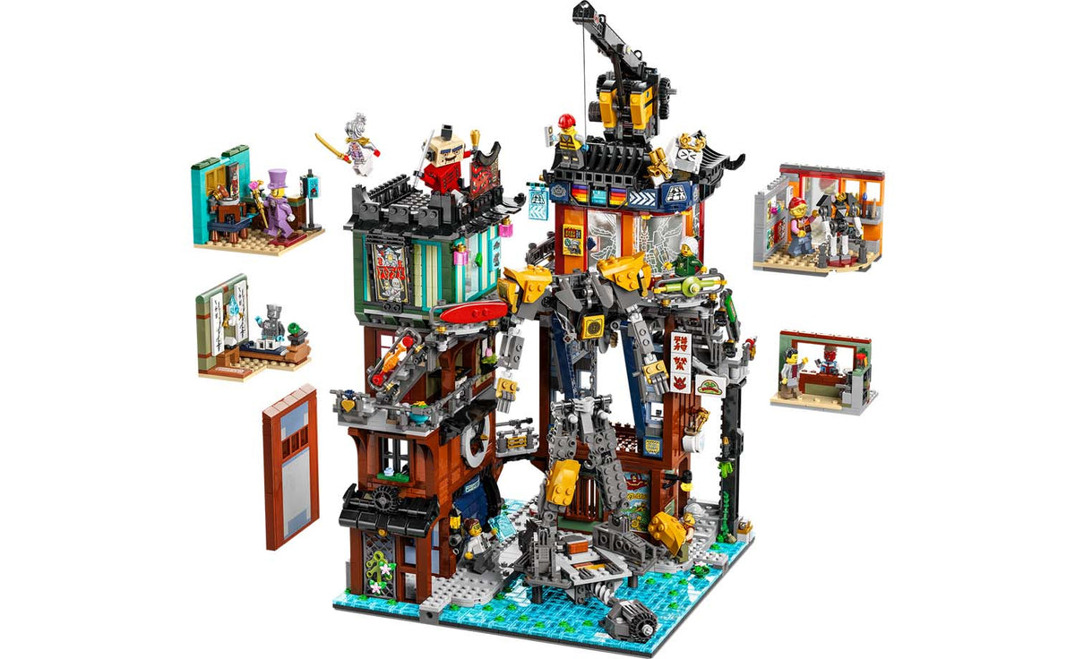 LEGO NINJAGO City Workshops Building Set - 71837