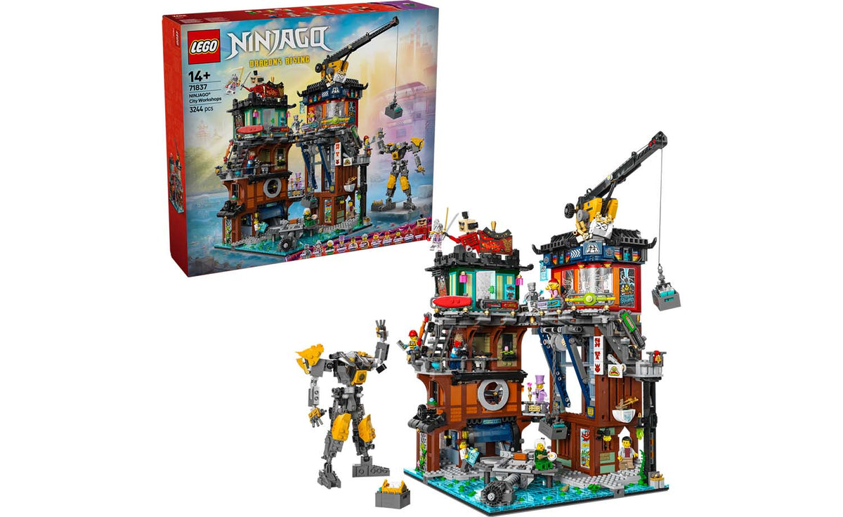 LEGO NINJAGO City Workshops Building Set - 71837