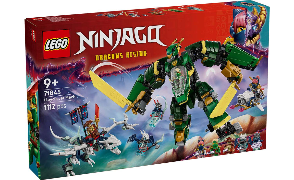 LEGO NINJAGO Lloyd's Jet Mech Building Set - 71845