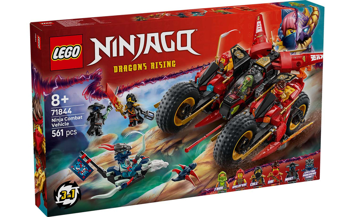 LEGO NINJAGO Ninja Combat Vehicle Building Set - 71844