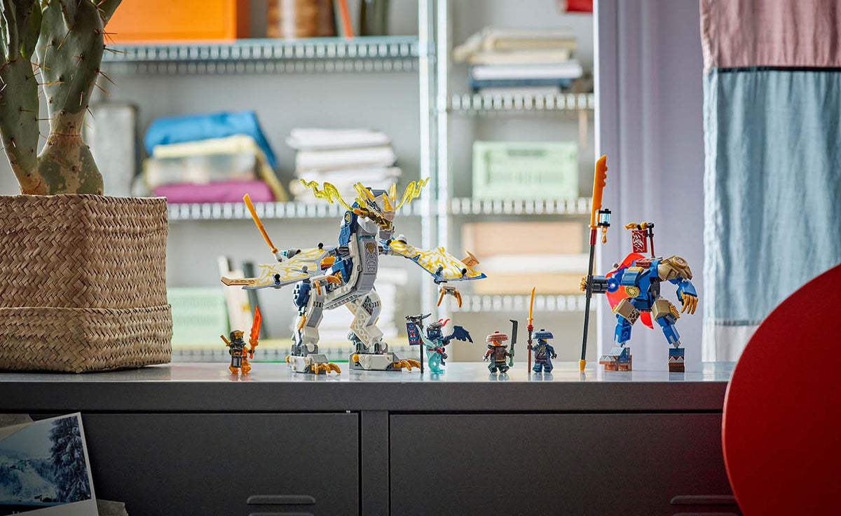 LEGO NINJAGO Rogue's Mech Dragon Rider Building Set - 71843