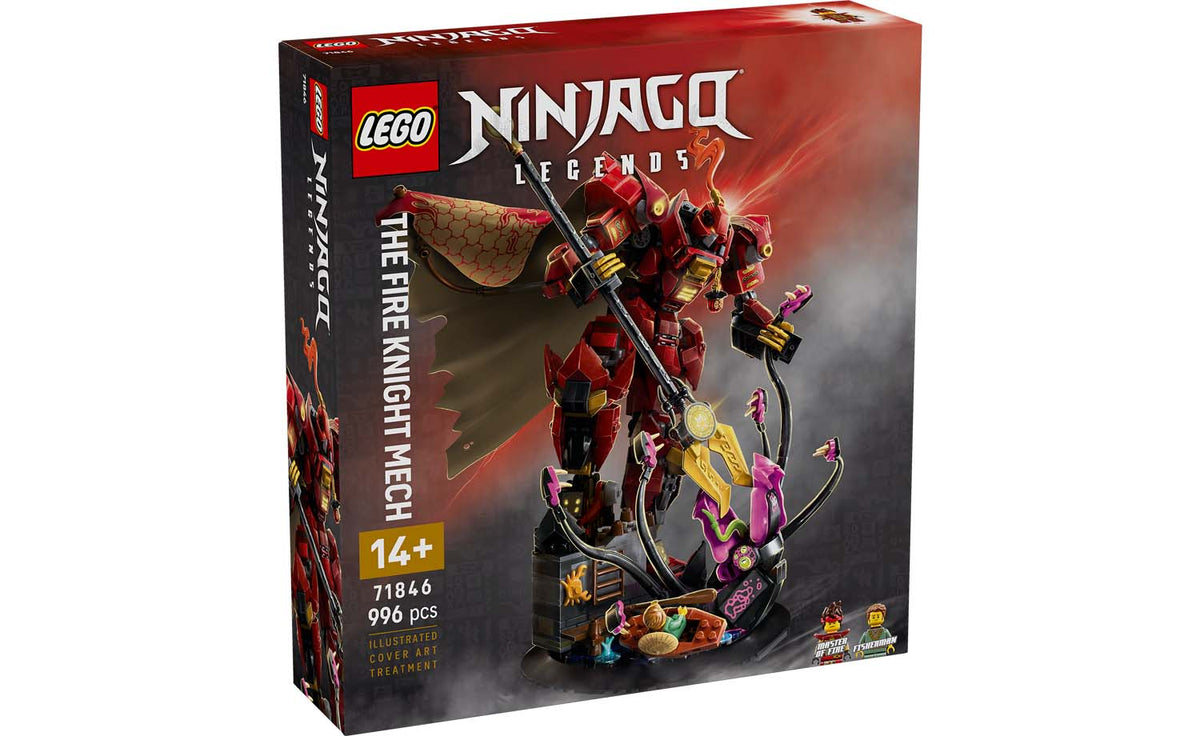 LEGO NINJAGO The Fire Knight Mech Building Set - 71846