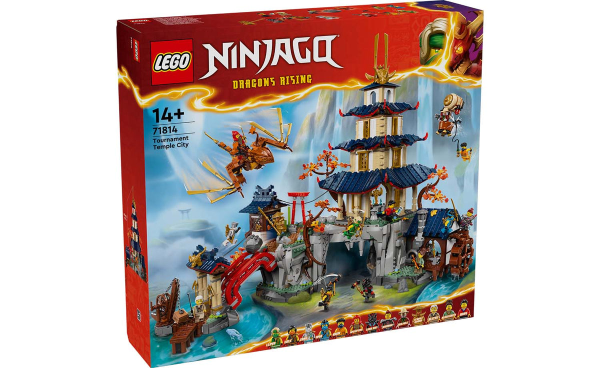 LEGO NINJAGO Tournament Temple City Building Set - 71814