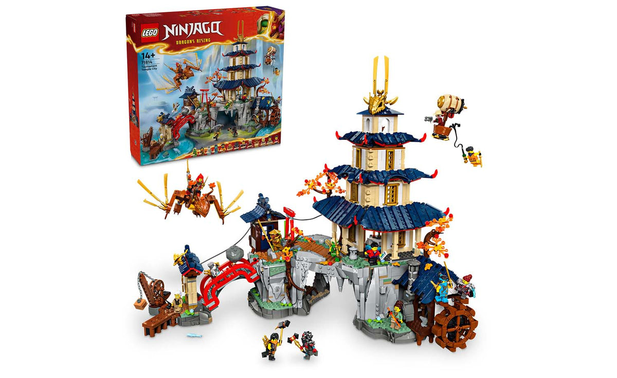 LEGO NINJAGO Tournament Temple City Building Set - 71814