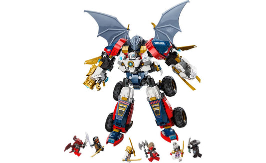 LEGO NINJAGO Zane's Ultra Combiner Mech Building Set - 71834