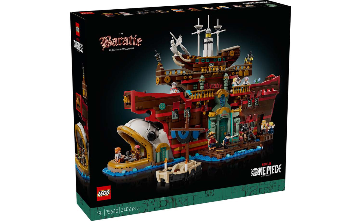 LEGO One Piece The Baratie Floating Restaurant Building Set - 75640