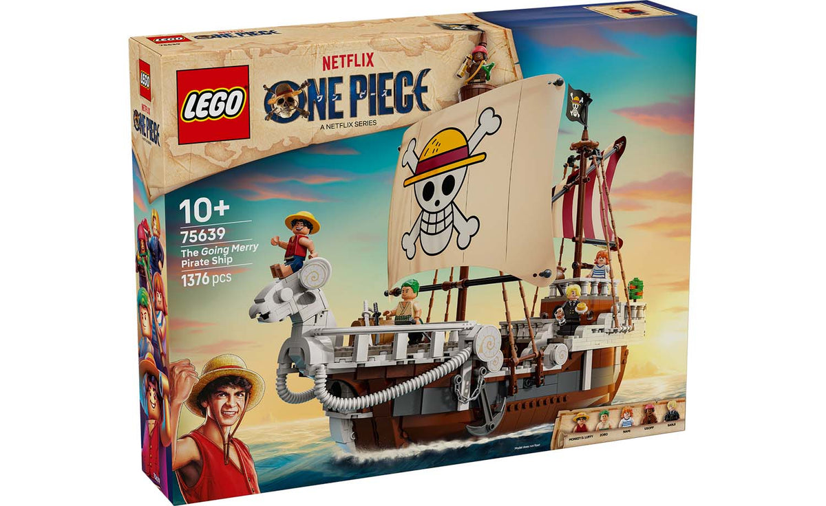 LEGO One Piece The Going Merry Pirate Ship Building Set - 75639