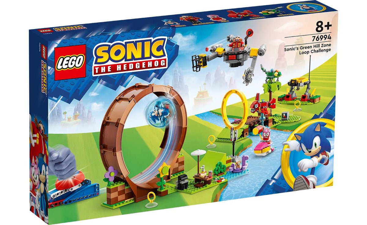 LEGO Sonic the Hedgehog Sonic's Green Hill Zone Loop Challenge Building Set - 76994