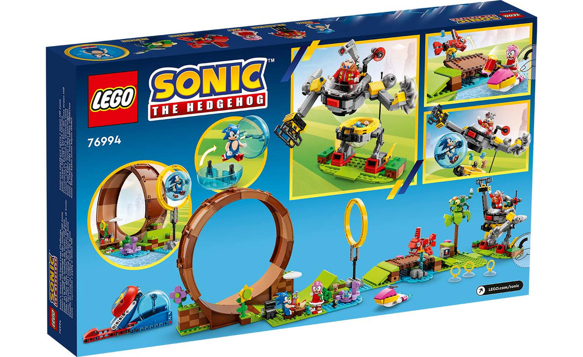 LEGO Sonic the Hedgehog Sonic's Green Hill Zone Loop Challenge Building Set - 76994
