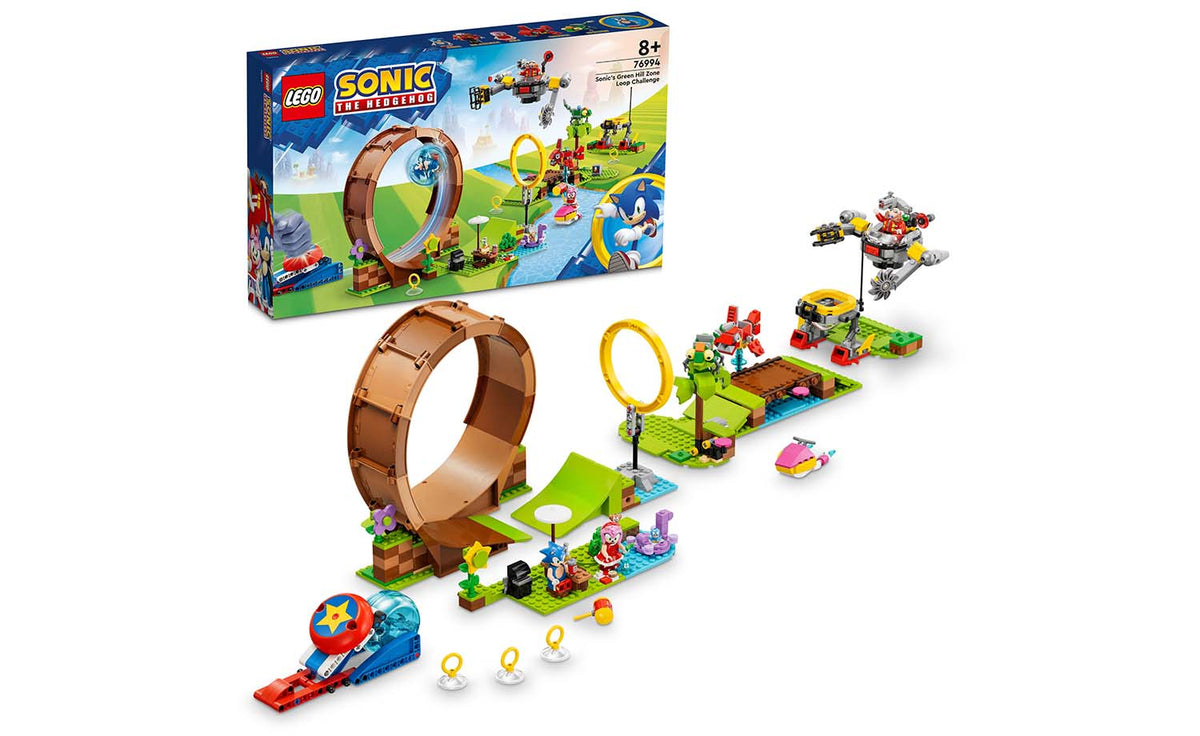 LEGO Sonic the Hedgehog Sonic's Green Hill Zone Loop Challenge Building Set - 76994