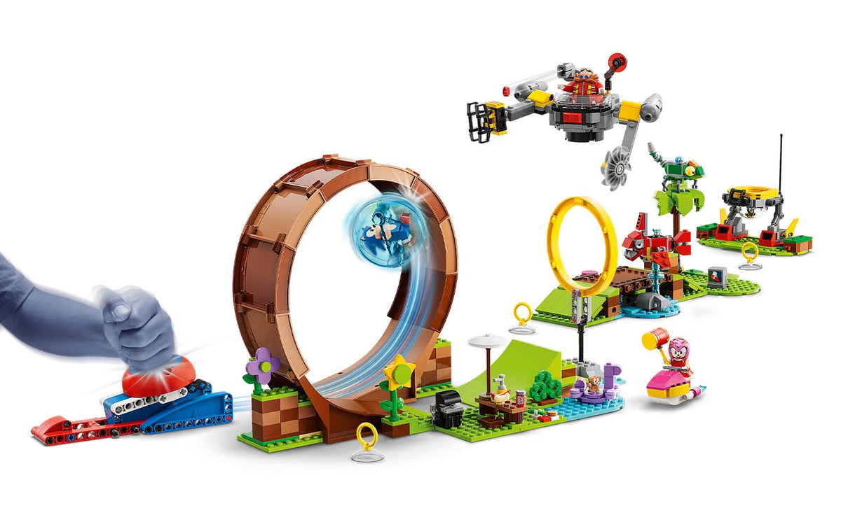 LEGO Sonic the Hedgehog Sonic's Green Hill Zone Loop Challenge Building Set - 76994